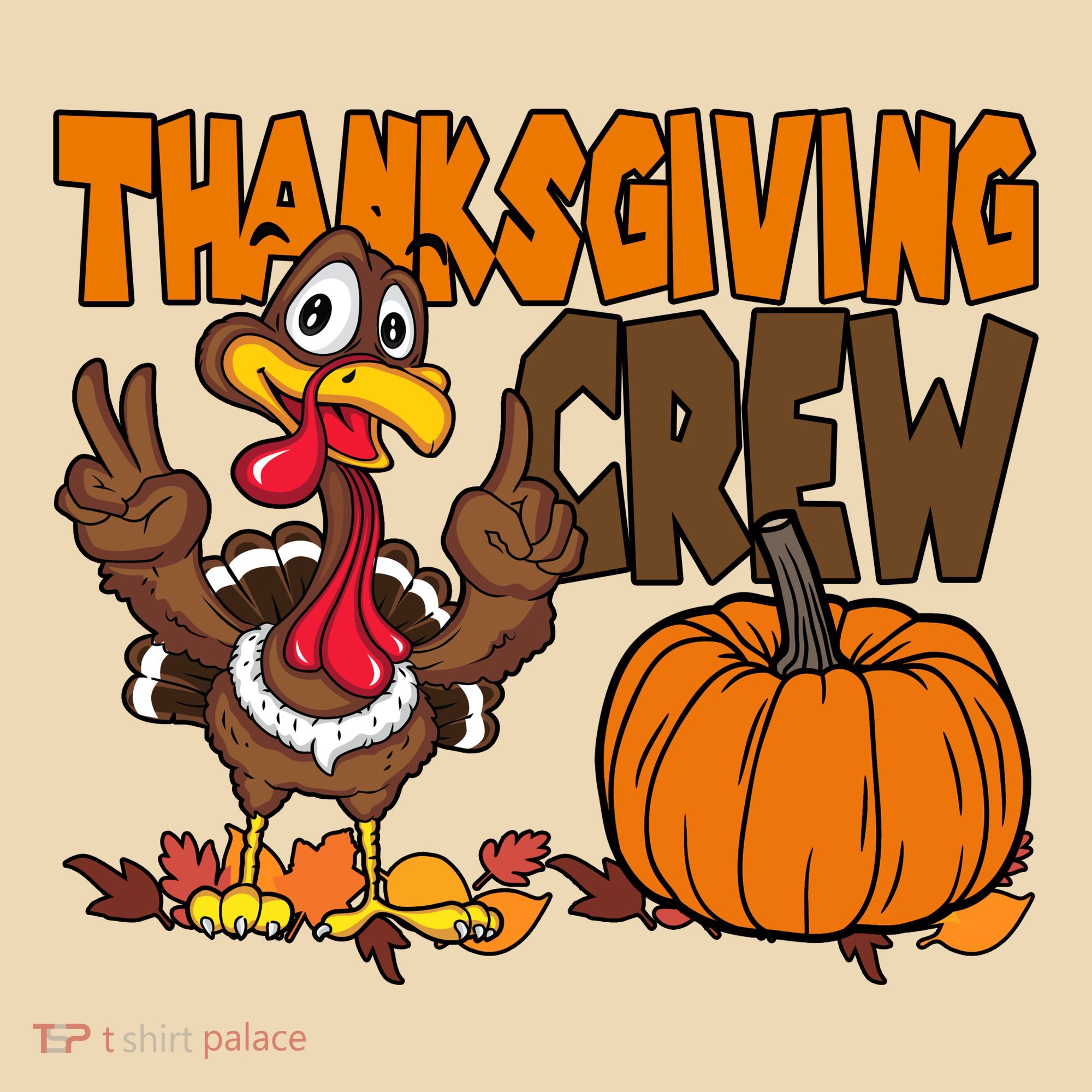 Thanksgiving Crew Funny Turkey Fall Tote Bag
