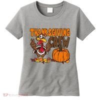 Thanksgiving Crew Funny Turkey Fall Women's T-Shirt thumb 0