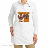 Thanksgiving Crew Funny Turkey Fall Apron thumb 2