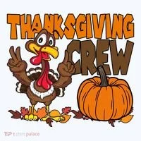 Thanksgiving Crew Funny Turkey Fall Bucket Hat thumb 4