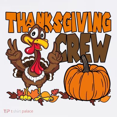 Thanksgiving Crew Funny Turkey Fall Mousepad