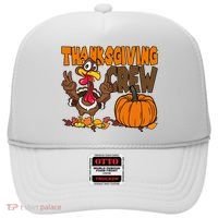 Thanksgiving Crew Funny Turkey Fall Hat thumb 0
