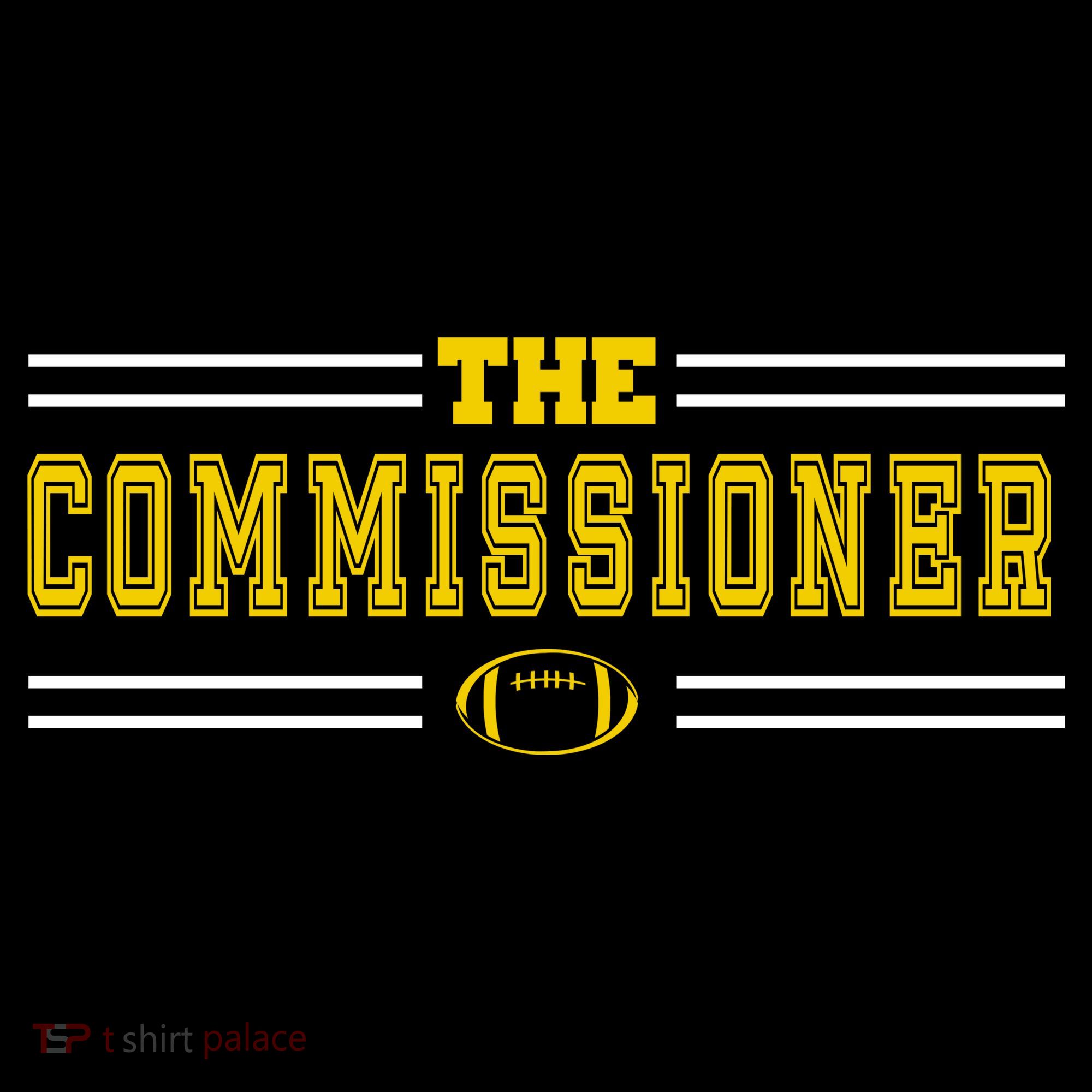 The Commissioner Football Logo Ornament