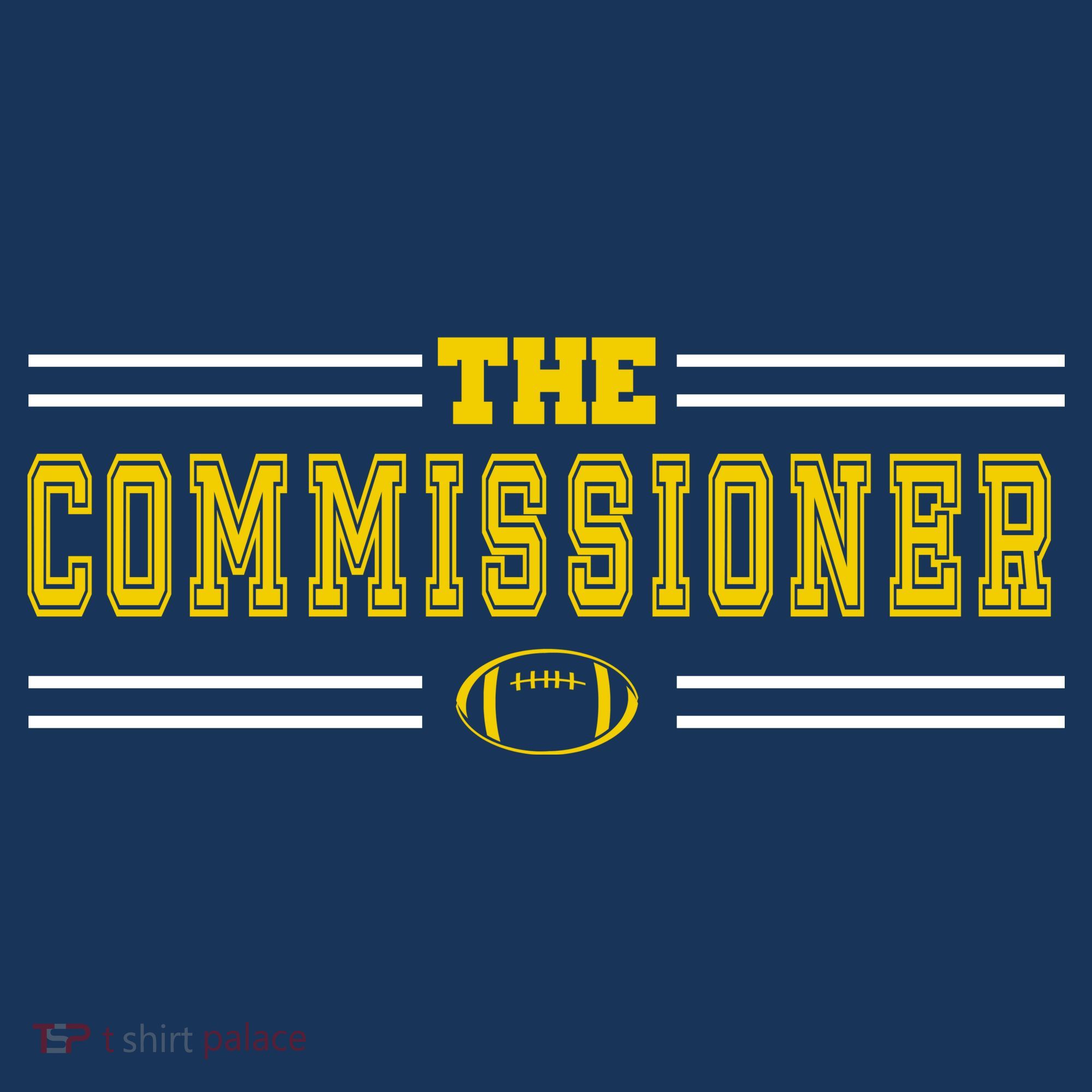 The Commissioner Football Logo Doggie Tank