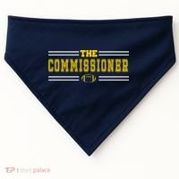 The Commissioner Football Logo USA-Made Doggie Bandana thumb 0