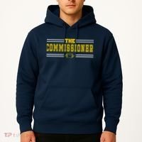 The Commissioner Football Logo Hoodie thumb 2