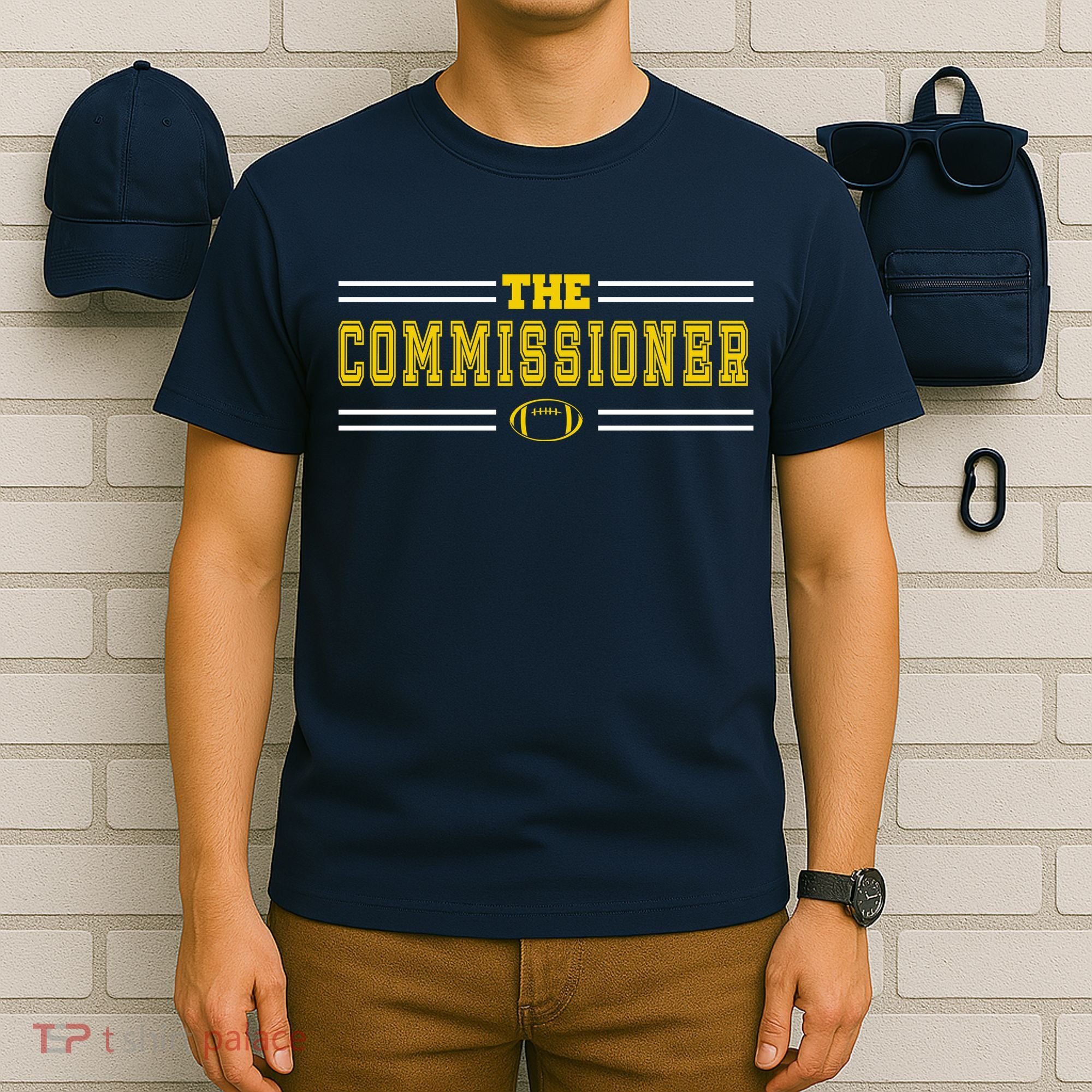 The Commissioner Football Logo T-Shirt