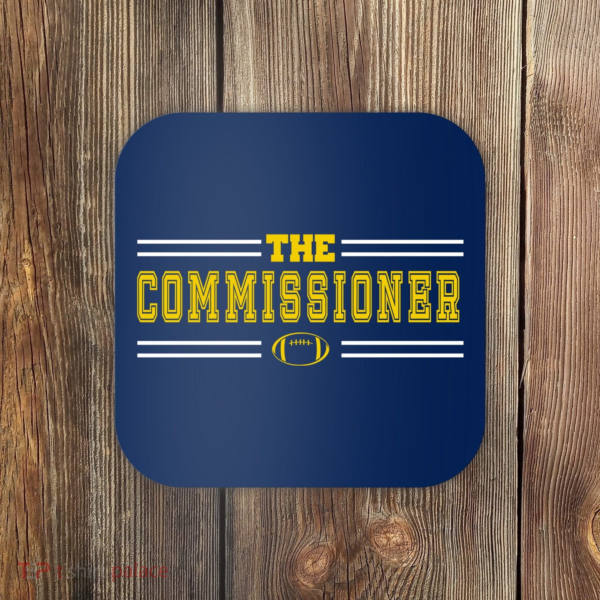 The Commissioner Football Logo Coaster