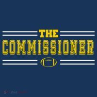 The Commissioner Football Logo Mousepad thumb 1