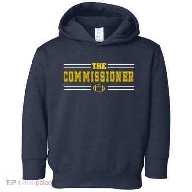 The Commissioner Football Logo Toddler Hoodie