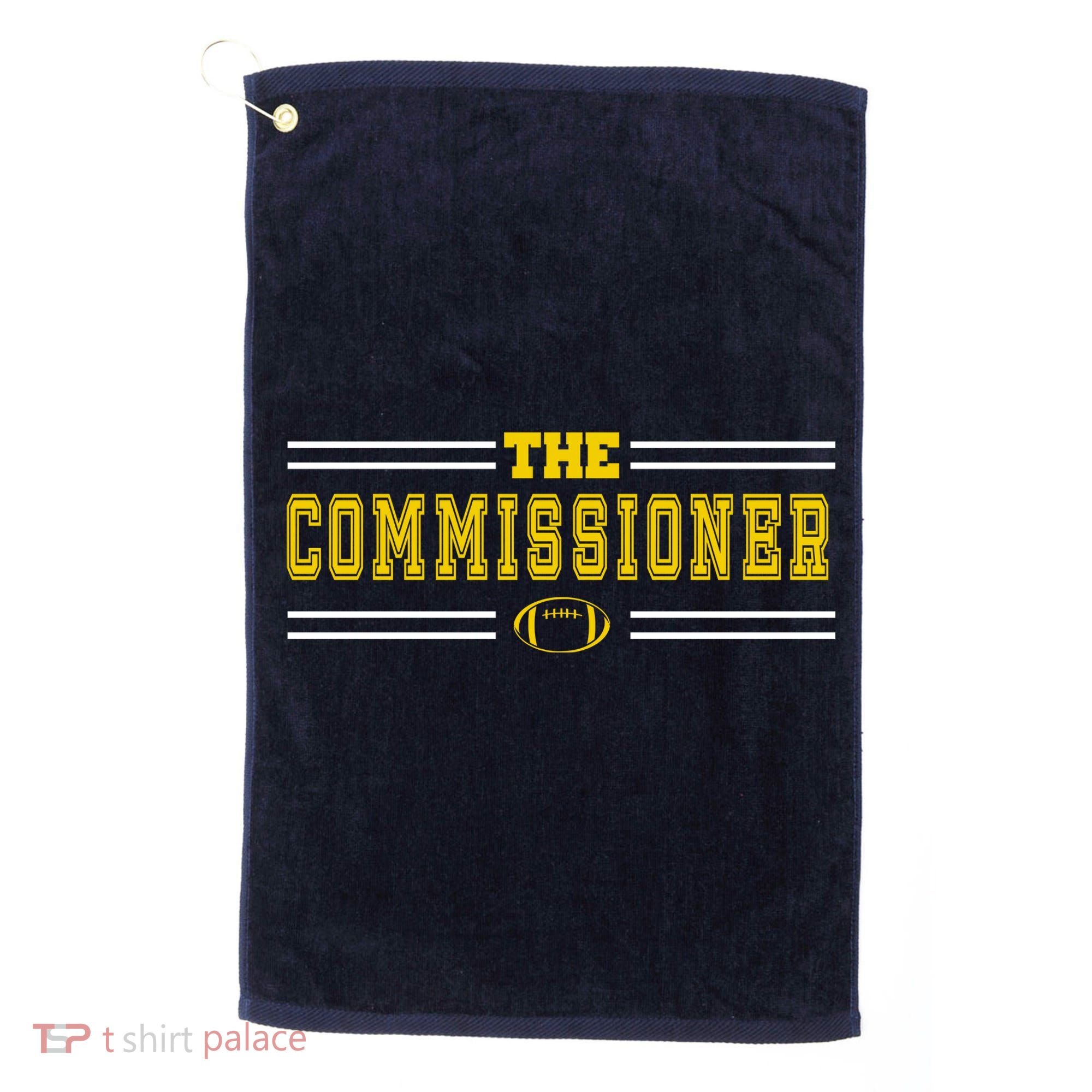 The Commissioner Football Logo Golf Towel