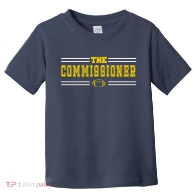 The Commissioner Football Logo Toddler T-Shirt