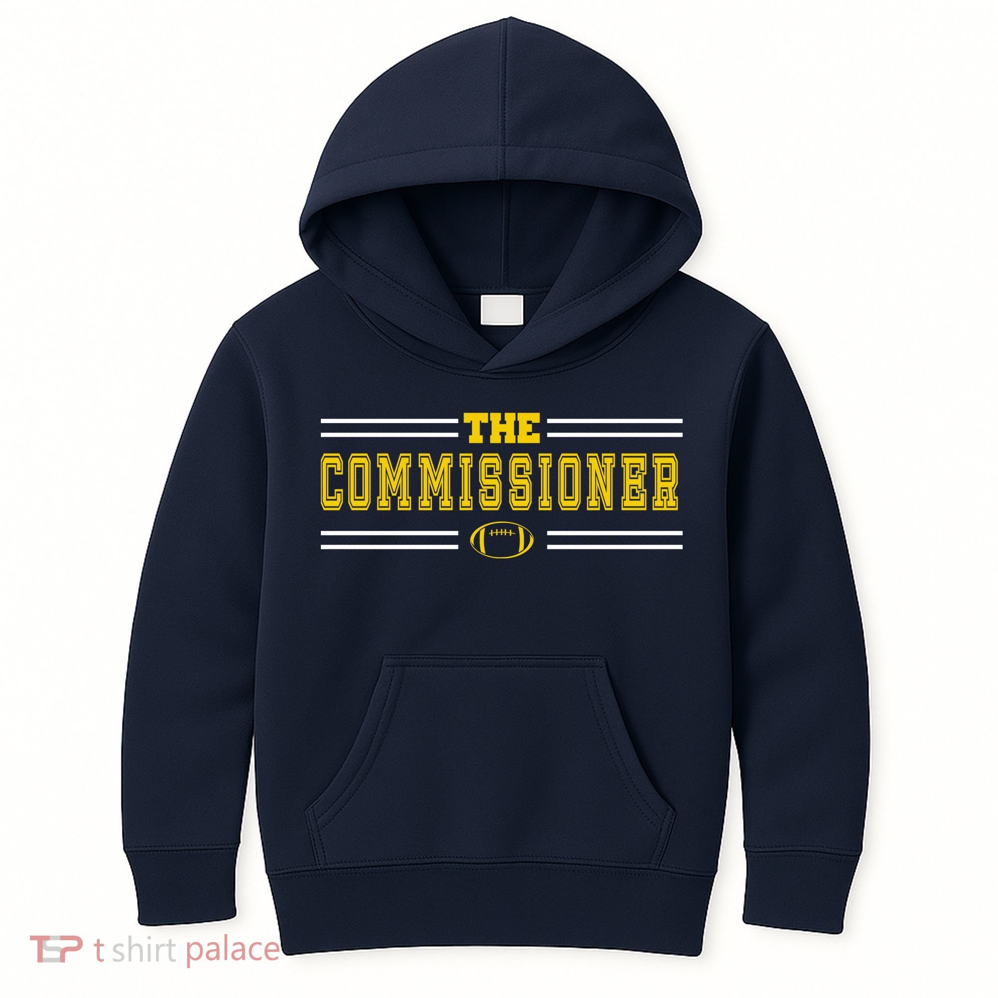 The Commissioner Football Logo Kids Hoodie