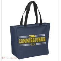 The Commissioner Football Logo Tote Bag thumb 2