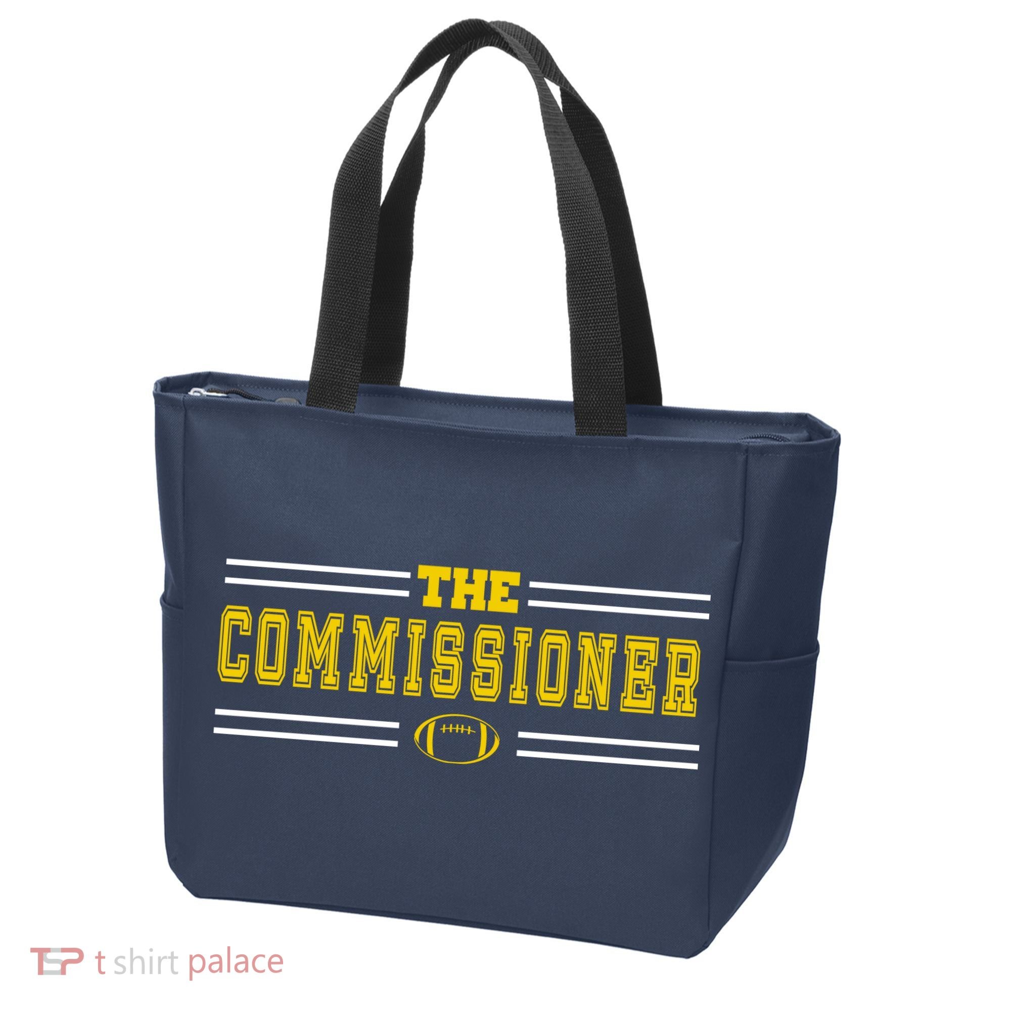 The Commissioner Football Logo Tote Bag