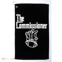 The Commissioner Fantasy Football Commish FFL Golf Towel thumb 0