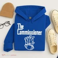 The Commissioner Fantasy Football Commish FFL Hoodie thumb 4