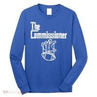 The Commissioner Fantasy Football Commish FFL Long Sleeve Shirt thumb 0