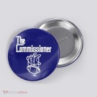 The Commissioner Fantasy Football Commish FFL Button thumb 0