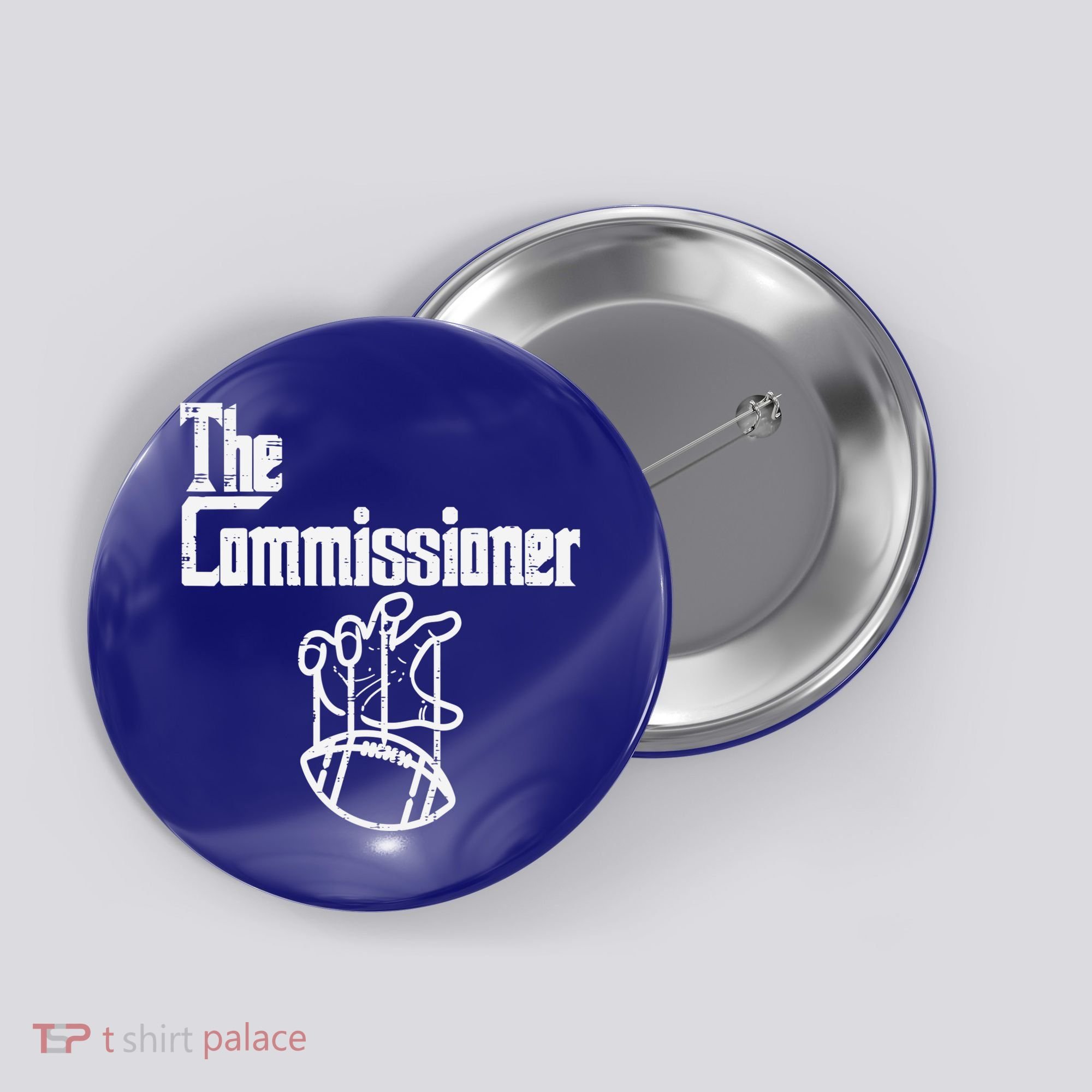 The Commissioner Fantasy Football Commish FFL Button