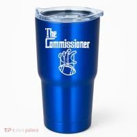 The Commissioner Fantasy Football Commish FFL Tumbler thumb 0
