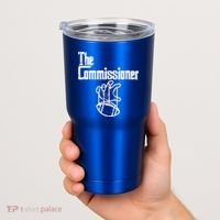 The Commissioner Fantasy Football Commish FFL Tumbler thumb 2