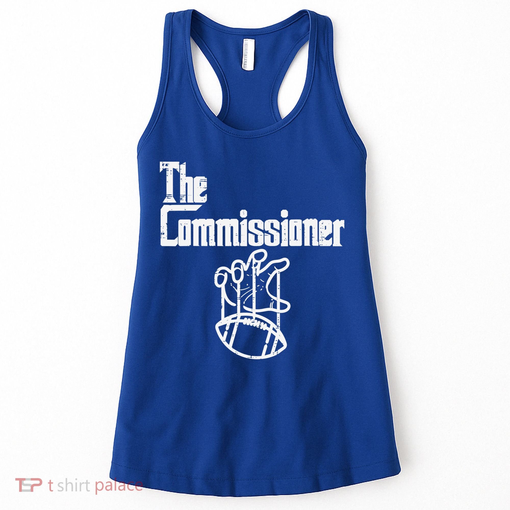 The Commissioner Fantasy Football Commish FFL Women's Tank Top