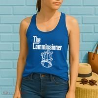 The Commissioner Fantasy Football Commish FFL Women's Tank Top thumb 2