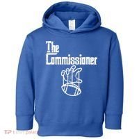 The Commissioner Fantasy Football Commish FFL Toddler Hoodie thumb 0