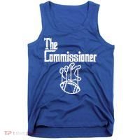 The Commissioner Fantasy Football Commish FFL Tank Top thumb 0