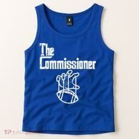 The Commissioner Fantasy Football Commish FFL Tank Top thumb 2