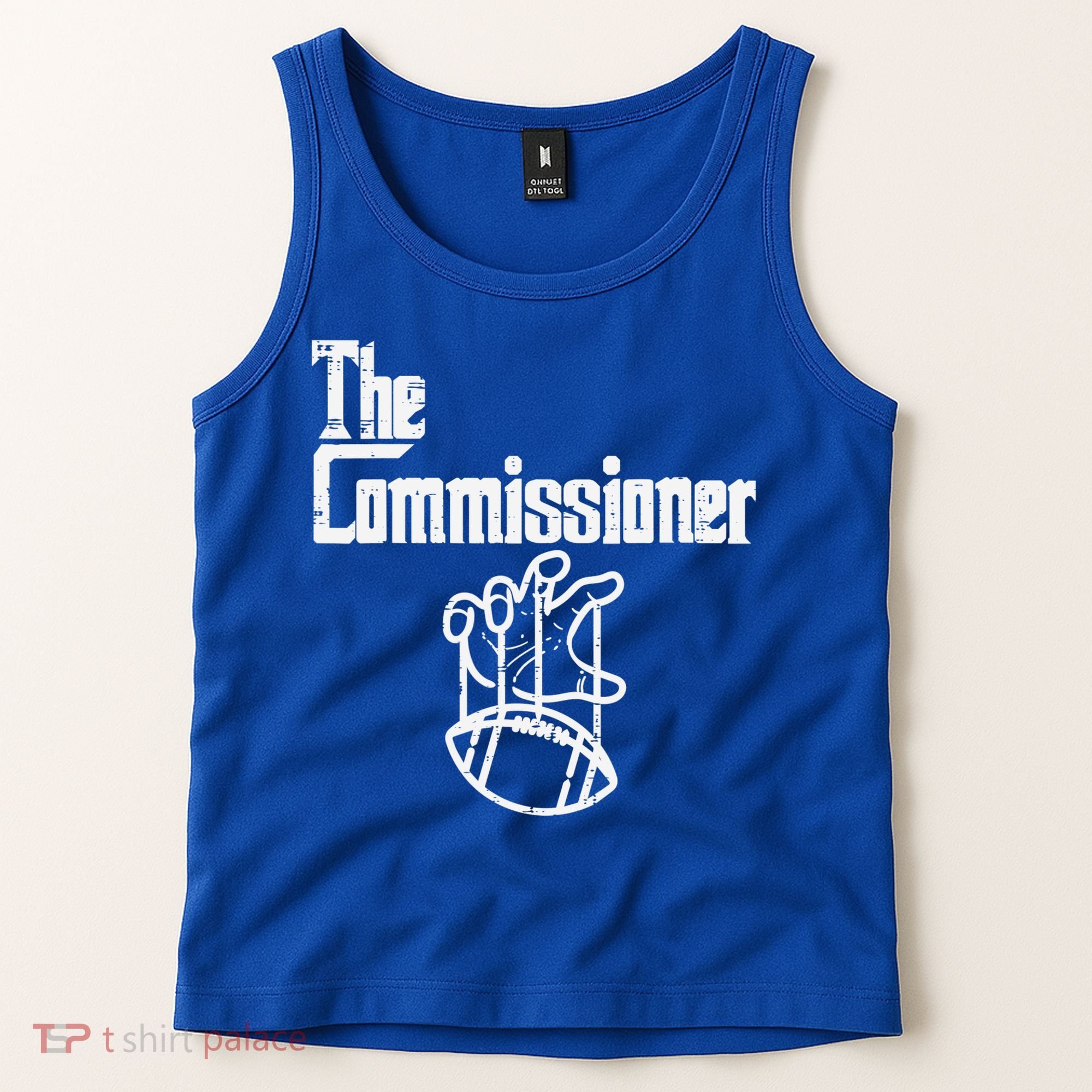 The Commissioner Fantasy Football Commish FFL Tank Top