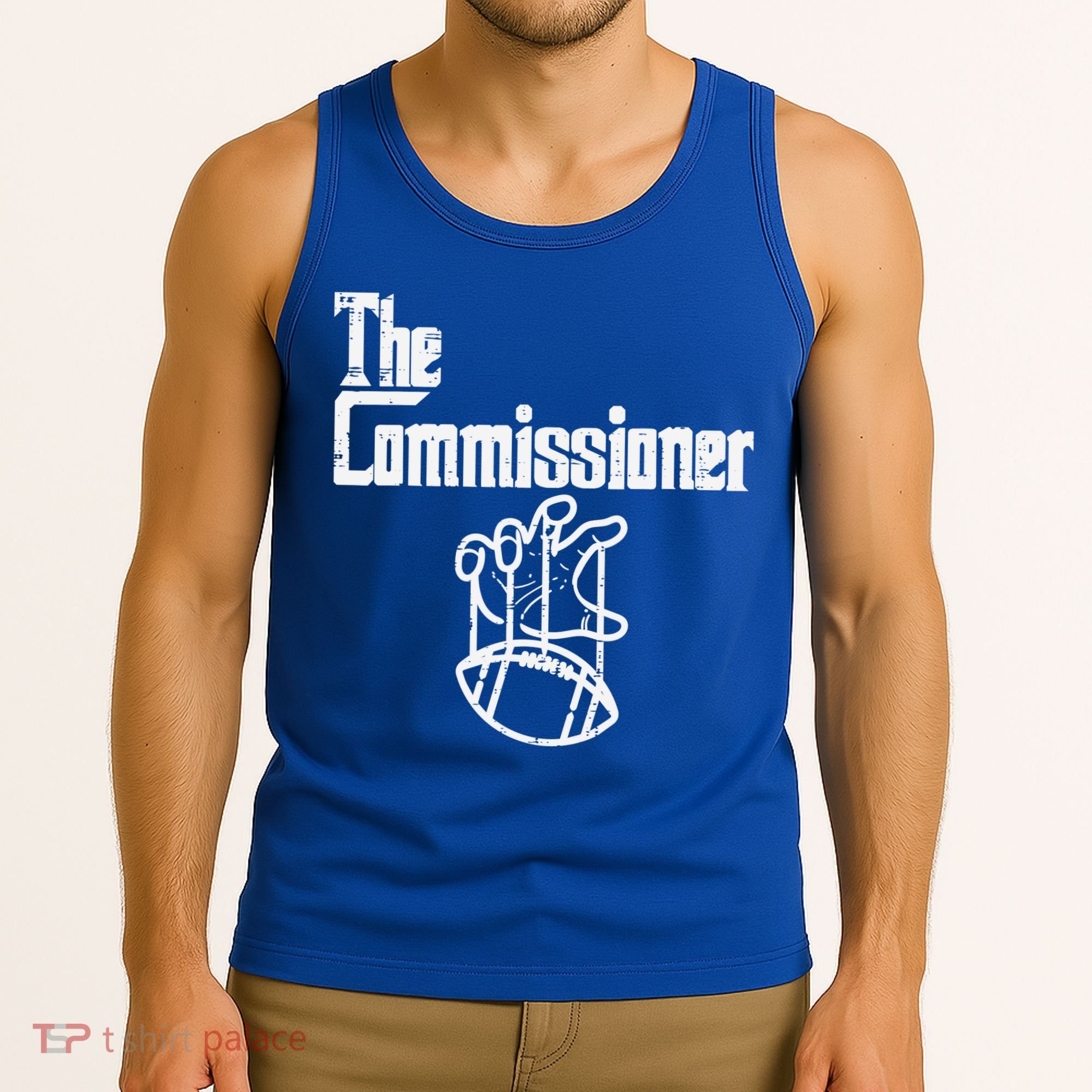 The Commissioner Fantasy Football Commish FFL Tank Top