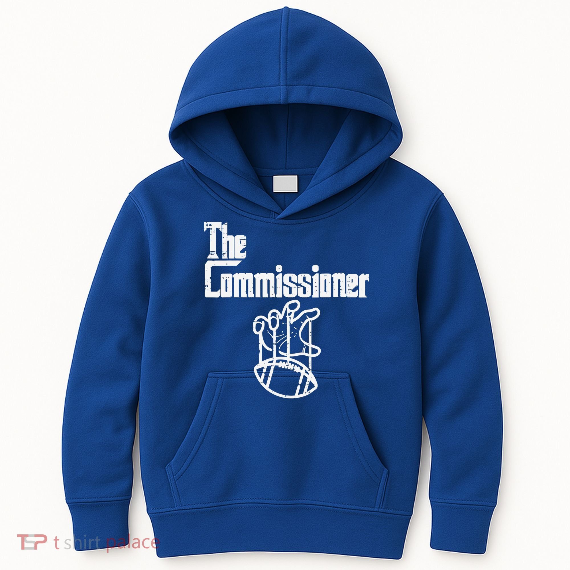 The Commissioner Fantasy Football Commish FFL Kids Hoodie
