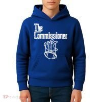 The Commissioner Fantasy Football Commish FFL Kids Hoodie thumb 4