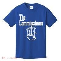 The Commissioner Fantasy Football Commish FFL Kids T-Shirt thumb 0