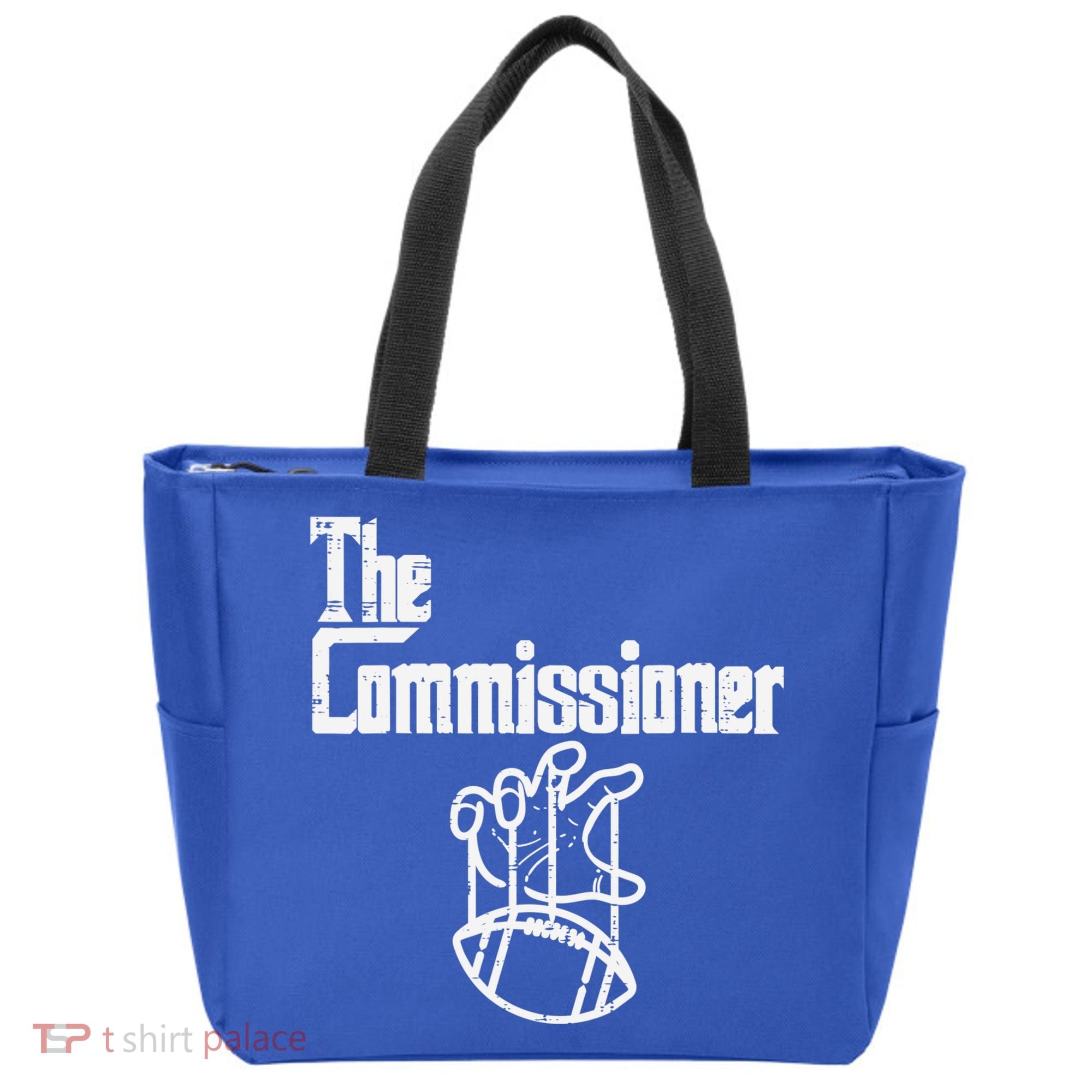 The Commissioner Fantasy Football Commish FFL Tote Bag