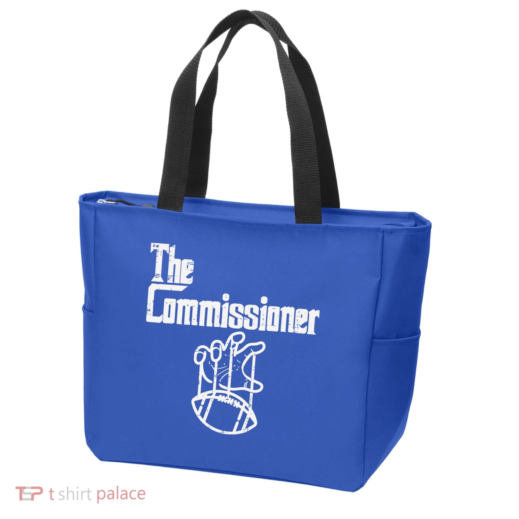 The Commissioner Fantasy Football Commish FFL Tote Bag