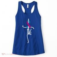 Thyroid Cancer Faith Thyroid Cancer Awareness Support Great Gift Women's Tank Top thumb 0