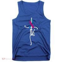 Thyroid Cancer Faith Thyroid Cancer Awareness Support Great Gift Tank Top thumb 0