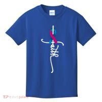 Thyroid Cancer Faith Thyroid Cancer Awareness Support Great Gift Kids T-Shirt thumb 0