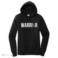 Thyroid Cancer Fight Cancer Ribbon Great Gift Women's Hoodie thumb 0
