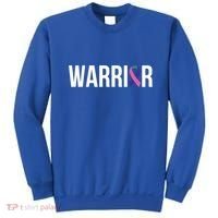 Thyroid Cancer Fight Cancer Ribbon Great Gift Sweatshirt thumb 0
