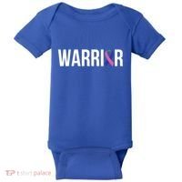 Thyroid Cancer Fight Cancer Ribbon Great Gift Baby Bodysuit thumb 0