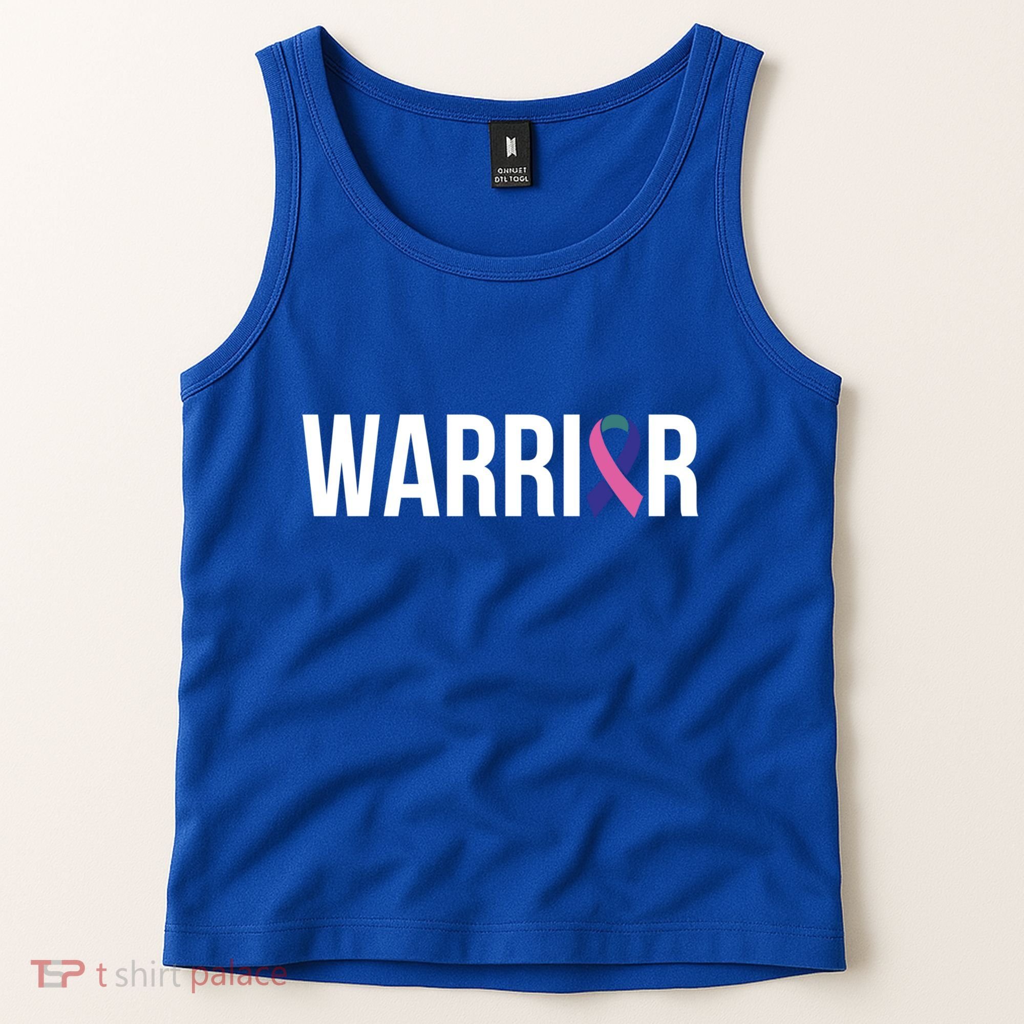 Thyroid Cancer Fight Cancer Ribbon Great Gift Tank Top