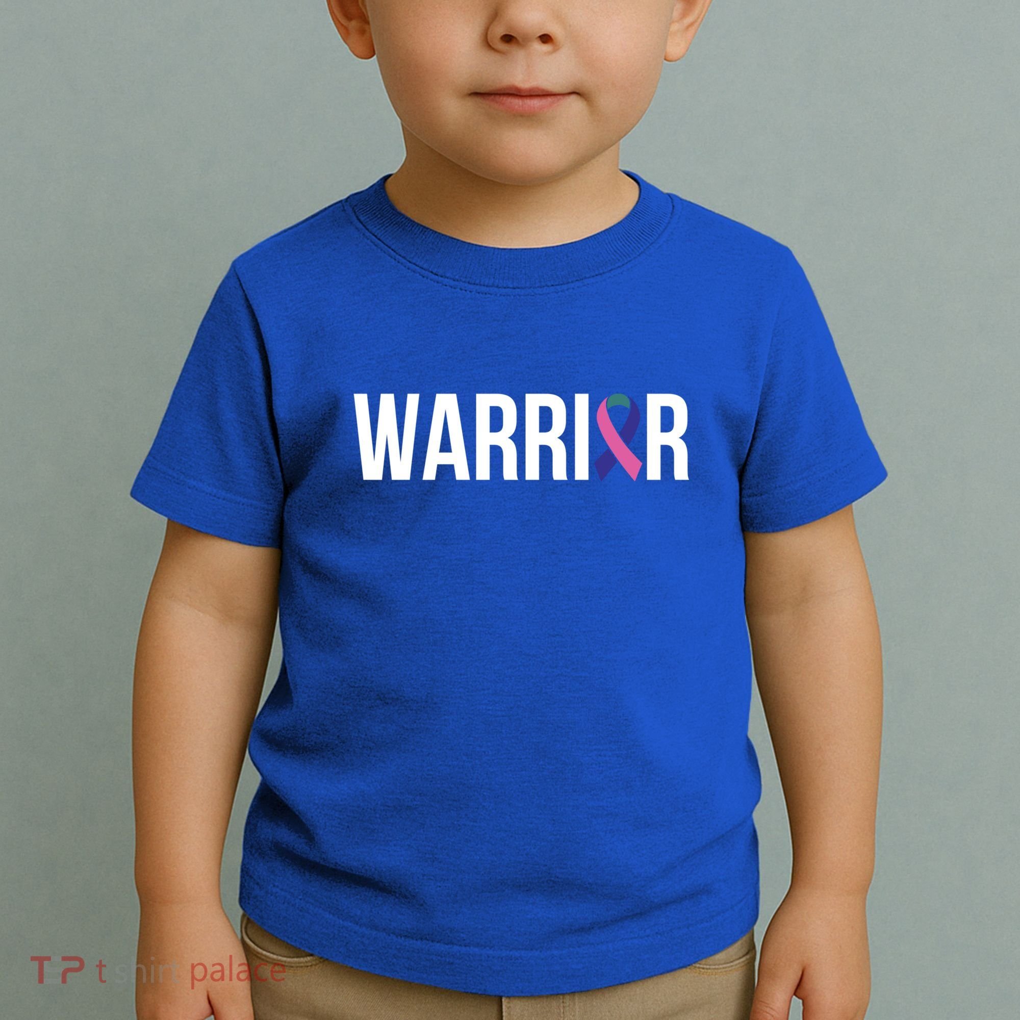 Thyroid Cancer Fight Cancer Ribbon Great Gift Toddler T-Shirt