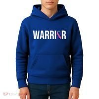Thyroid Cancer Fight Cancer Ribbon Great Gift Kids Hoodie thumb 4