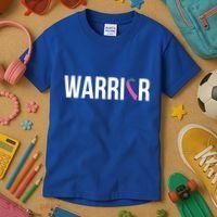 Thyroid Cancer Fight Cancer Ribbon Great Gift Kids T-Shirt thumb 3