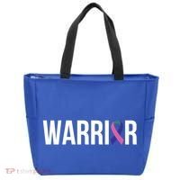 Thyroid Cancer Fight Cancer Ribbon Great Gift Tote Bag thumb 0