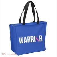 Thyroid Cancer Fight Cancer Ribbon Great Gift Tote Bag thumb 2